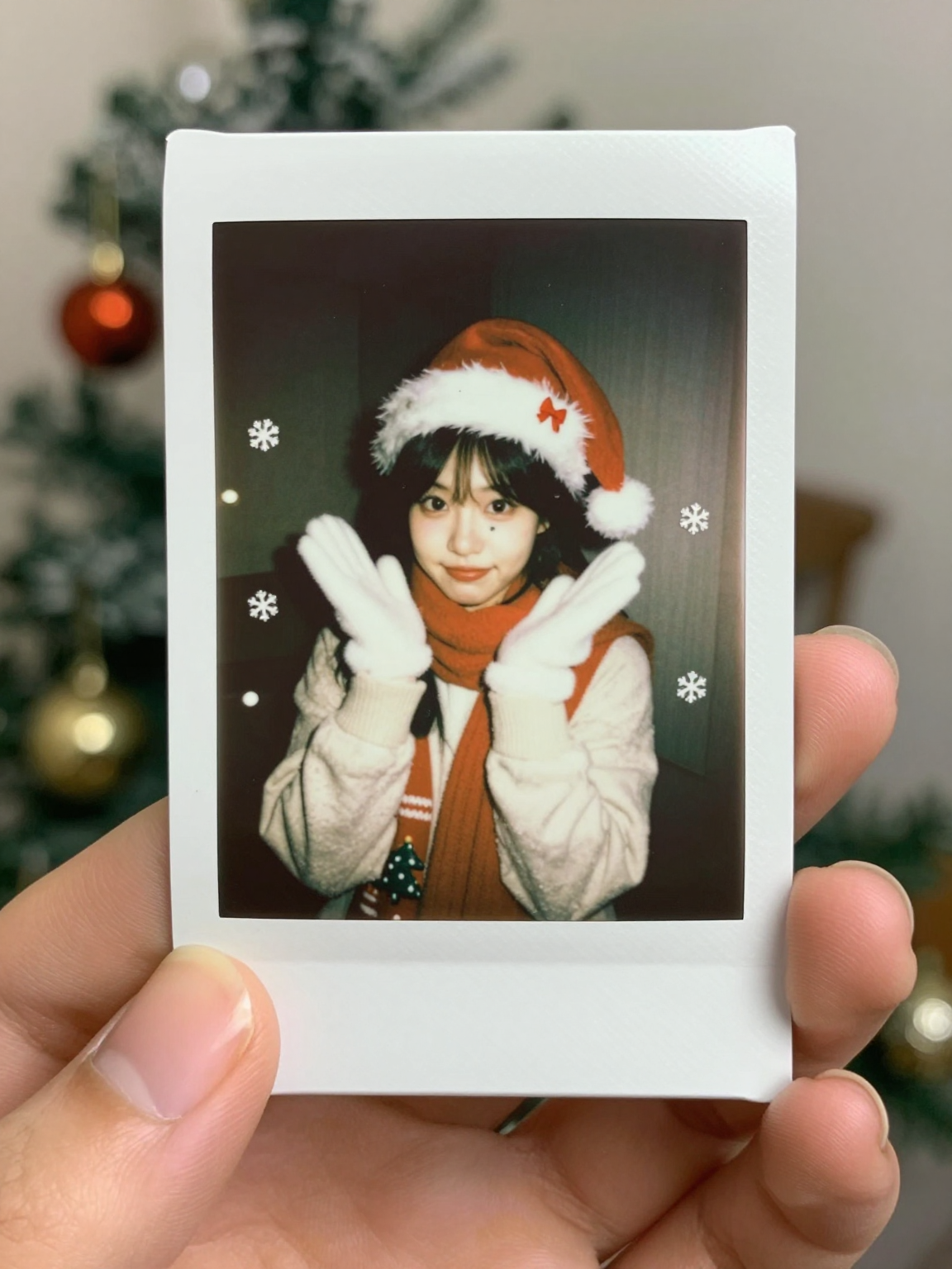 Christmas Polaroid Images